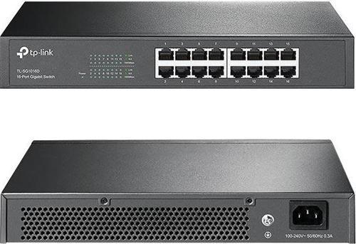 TP-LINK TL-SG1016D 16 PORT 10/100/1000 MBPS GIGABIT SWITCH