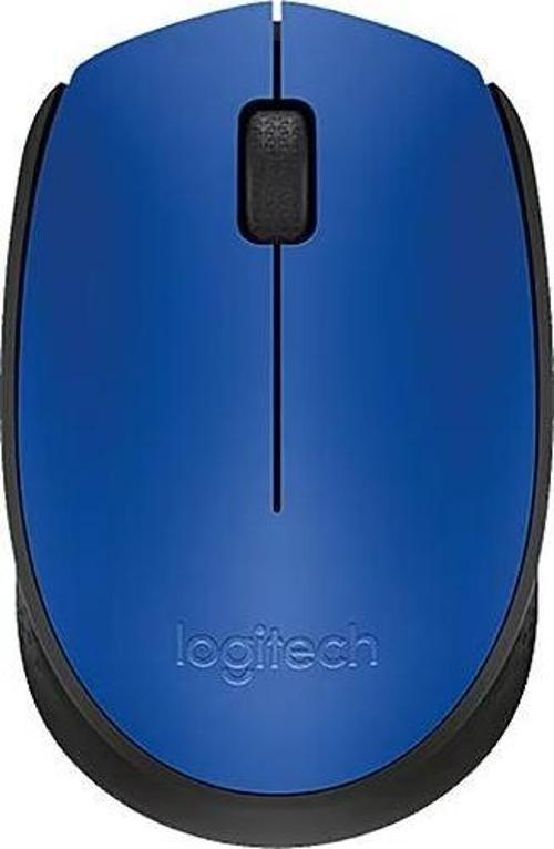 LOGITECH M171 USB KABLOSUZ MAVİ MOUSE