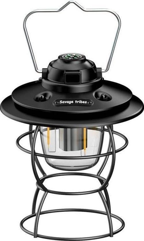 Ayt Powermaster PM-16042 Retro Led Şarjlı 3 Işık Modlu Aydınlatma Feneri Kamp Lambası Aydınlatma