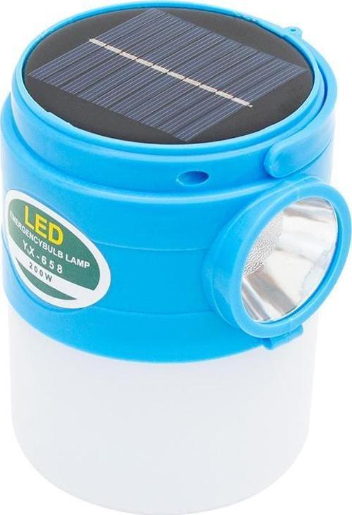 Ayt Powermaster PM-17840 Çok Fonksiyonlu Solar Güneş Enerjili Acil Durum Lambası Kamp Lambası Led Aydınlatma