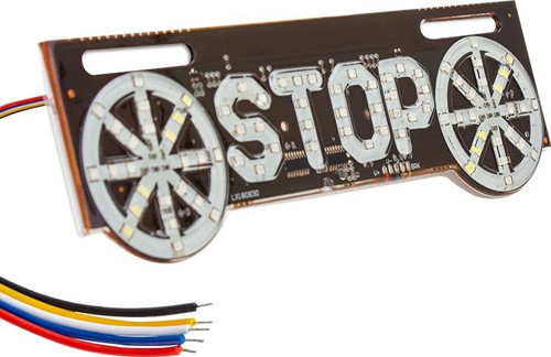 Elektrikli İşaret Cihazı Oto Stop Led Işık Araç İçi 12 Volt