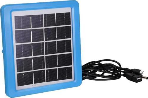 6 Volt 0.3 A 1.5 Watt Solar Güneş Enerjisi Paneli Kamp İçin Çoklu Şarj Aleti Cihazı