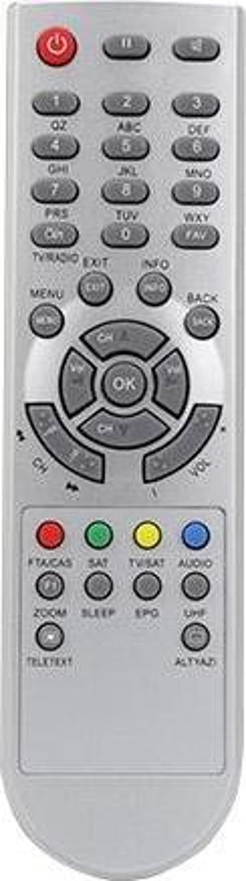 Korax KR 55000 55500 17500 88000 77000 Starsat 30 50 180 190 220 Uydu Kumandası