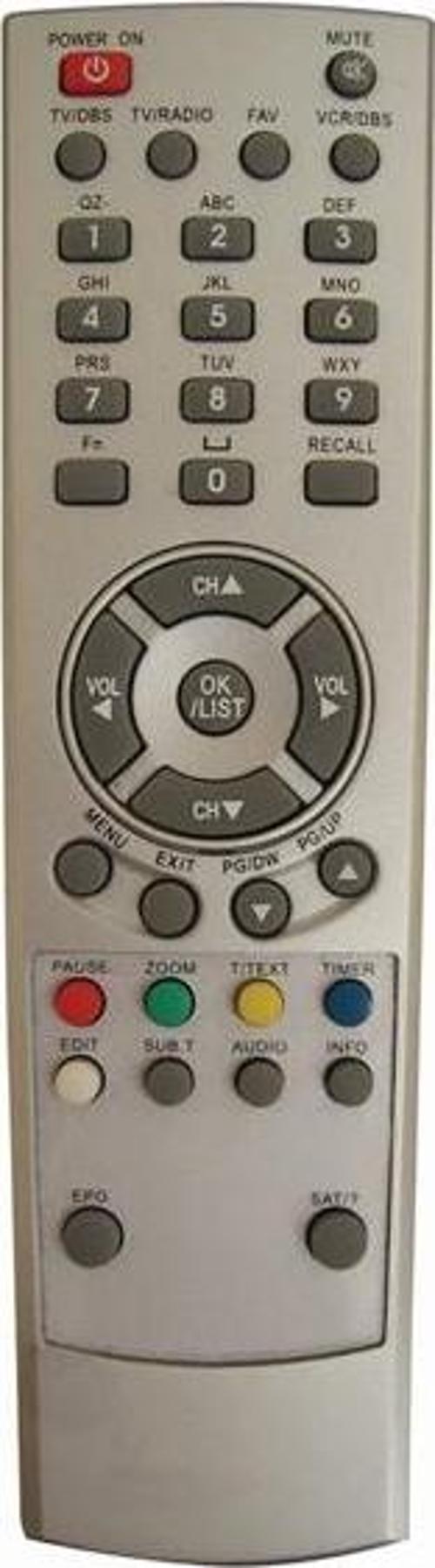Weko Premier 104600 Starsat 14000 Baff 5000 CI Uydu Alıcı Kumandası