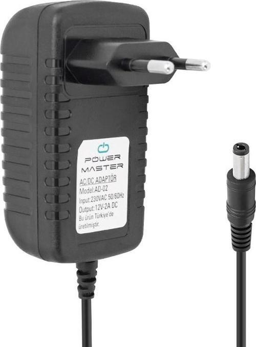 12 Volt 2 Amper Plastik Kasa Priz Tip Adaptör 5.5 2.5 Uç Modem Router Küçük Ev Aletleri Adaptörü