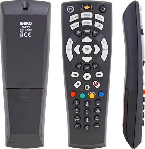 Universal Akıllı Uydu Alıcı Kumandası
