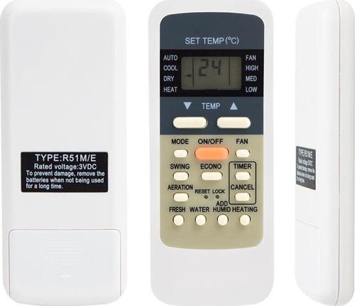 KK MIDEA R51M/E KLİMA KUMANDASI