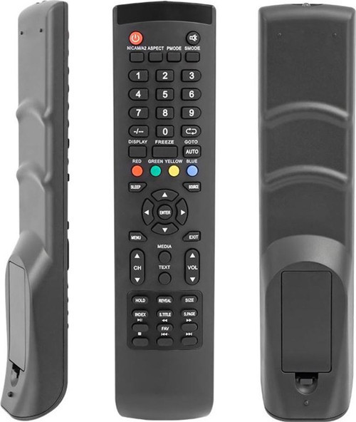 Ayt Nordmende Sanyo Smart TV Netflix ve Prime Video Tuşlu Universal Kumandası Uzaktan Kumanda