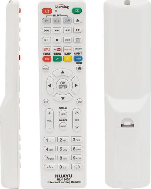 Ayt HL-1340E Tv Lcd Uydu Dvd Öğrenebilen Akıllı Kumanda Kopyalanabilir Kumanda