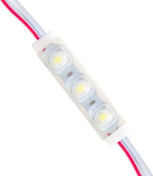 12 Volt 0.6 Watt Gün Işığı 2835 Mercekli Modül Led