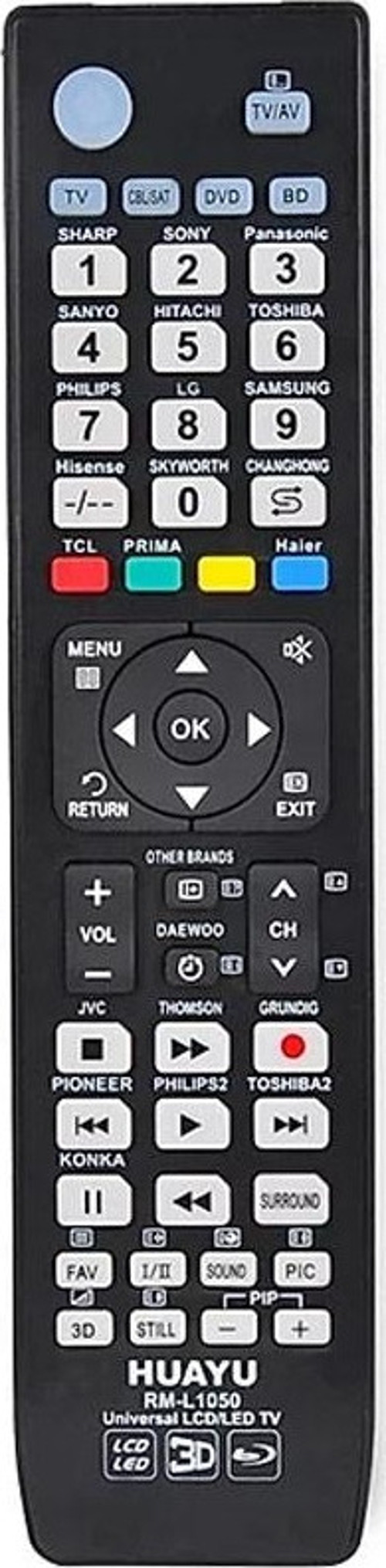 KL RM-L1050 UNIVERSAL LCD LED TV KUMANDA