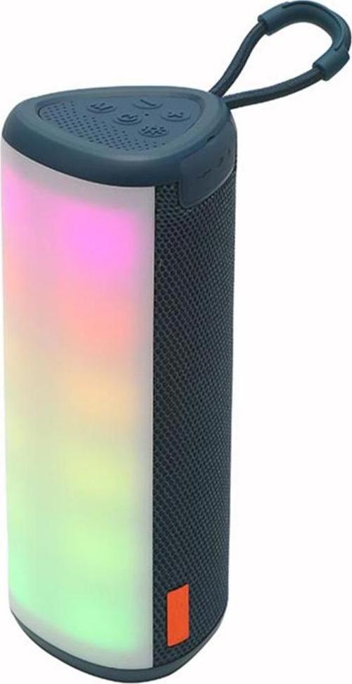 TG357 Usb Sd Kart Fm Radyolu Bluetooth Destekli Taşınabilir Wireless Hoparlör Rgb Led Işıklı Ses Bombası Şarjlı