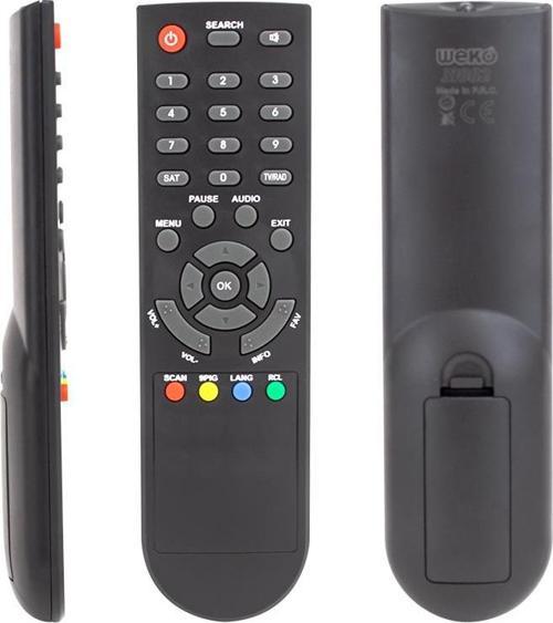 WEKO KR SAMUX 5000 - HERZ 12500 - ASTRACOM 3500 TEVSAN 5200FTA UYDU KUMANDA (31882=3850)