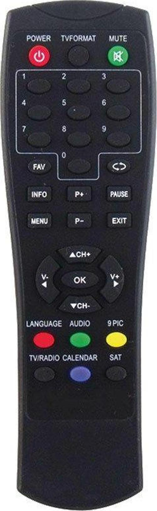 Weko Skytech ST-5200 Uydu Alıcı Kumandası Uzaktan Kumanda