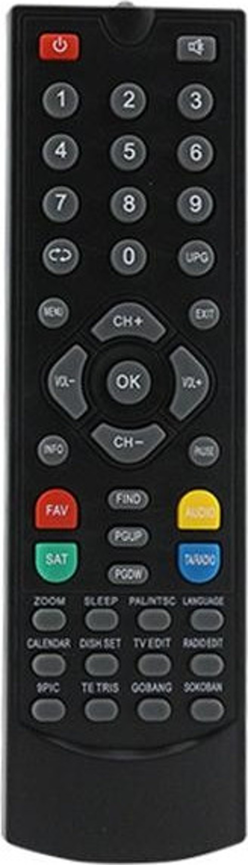 Weko Skytech ST-7200-13000 FTA Uydu Alıcı Kumandası Uzaktan Kumanda