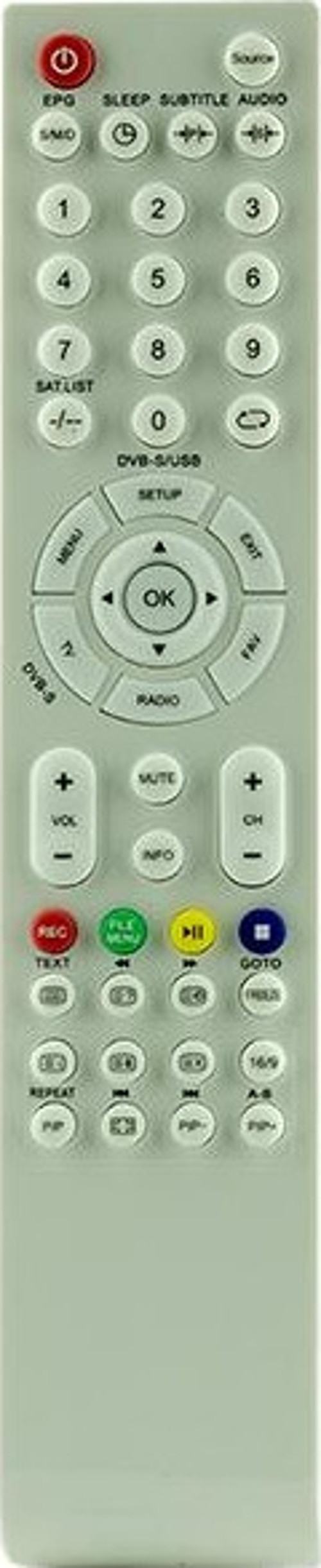 WEKO KL SUNNY RC0245-210710001 BEYAZ LCD LED TV KUMANDA