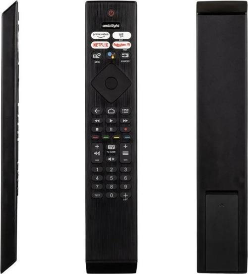 Ayt Weko Kl Ses Komutsuz Philips Ph-v4 Netflix Rakuten Tv Prime Video Tuşlu Lcd Led Tv Kumandası Uzaktan Kumanda