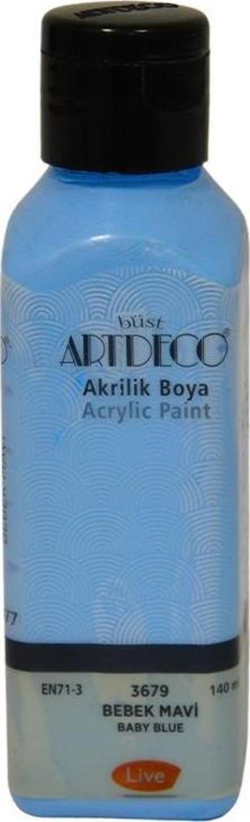 Akrilik Boya 140 ml Bebek Mavi