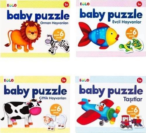 Baby Puzzle Seti 4 Adet Eolo Yayınları
