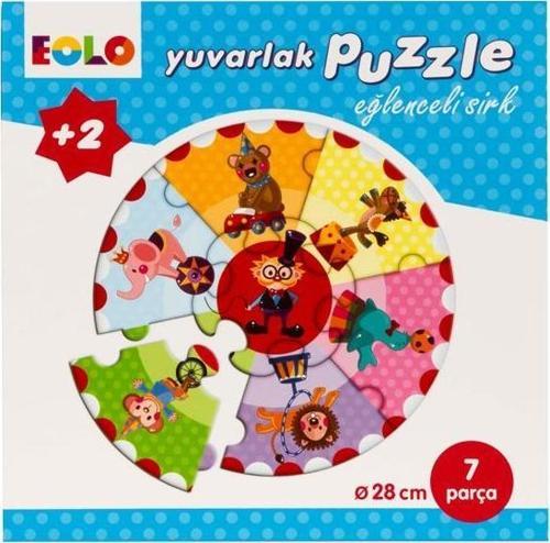 Yuvarlak Puzzle Eğlenceli Sirk Eolo Yayınları