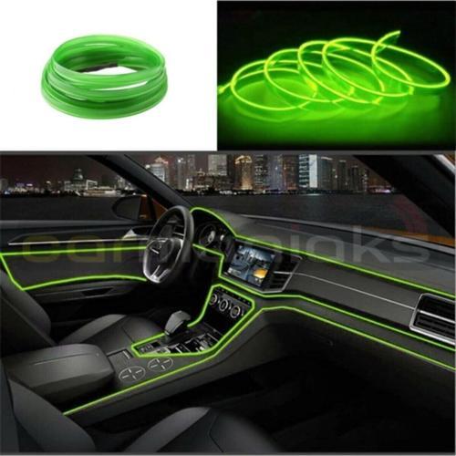 Araç Içi Torpido Ledi Şerit Led Ip Led Neon Yeşil 3 Metre