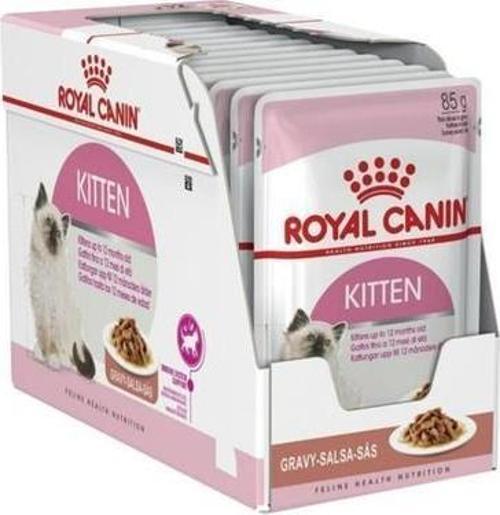 Pouch Kitten Sos İçinde Yavru Kedi Konservesi 85gr X 12 Adet