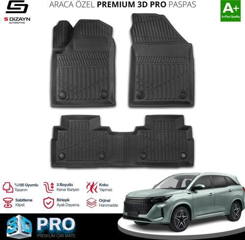DFSK E5 Benzinli 3D Pro Havuzlu Paspas 2024 Üzeri A+ Kalite