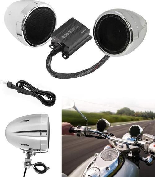 MC420B 600W Motosiklet Bluetooth Hoparlör Sistemi
