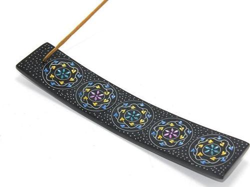 Obsidian Taşı Kayık Tütsülük Ksk2223