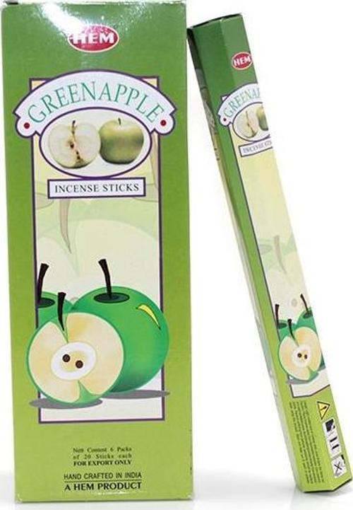 Hem Green Apple Aromalı Çubuk Tütsü