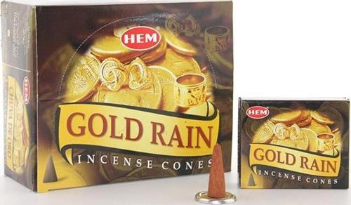Gold Rain Aromalı Konik Tütsü