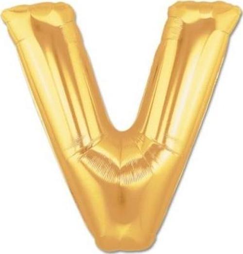 Altın Sarısı Folyo Harf Balon 1 Metre