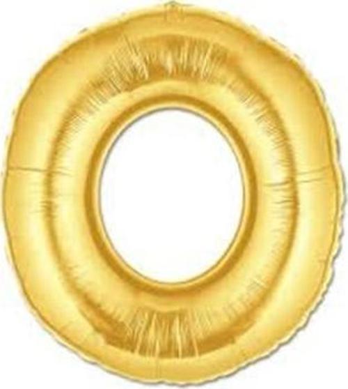 Altın Sarısı Folyo Harf Balon 1 Metre