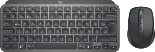 MX Keys Mini Combo For Business Kablosuz Türkçe Q Siyah Klavye - 920-011063