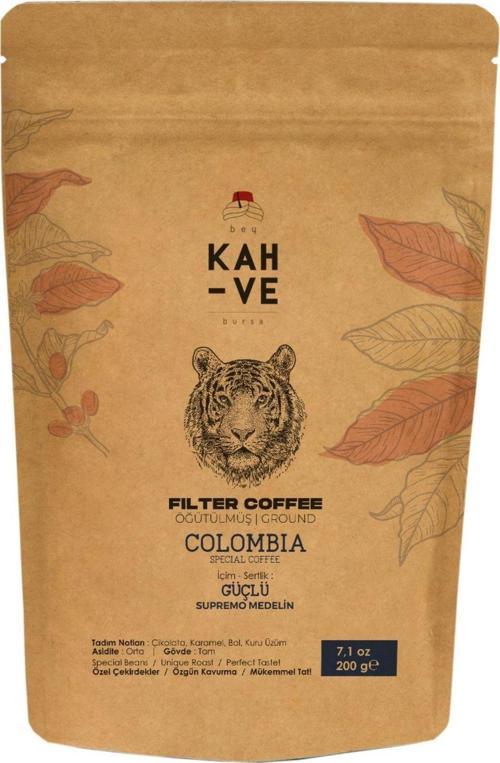 Colombıa Supremo Medellin Filter Coffee 200 Gr