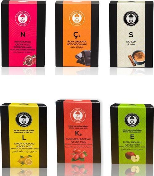 Tanışma Seti Içecek Tozu Çeşitleri Kutu 200 G - 6 Çeşit
