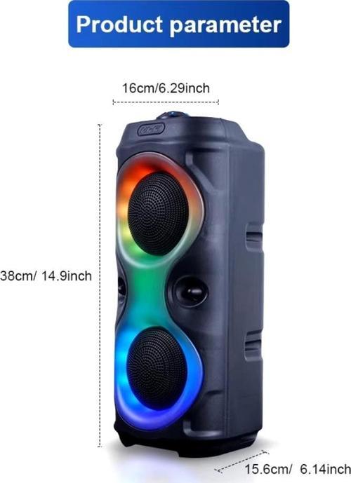 PL-4625 BLUETOOTH,SD,USB BAĞLANTILI RGB IŞIKLI SPEAKER (MS-3630BT-M)