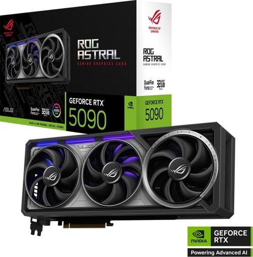 Rog Astral Geforce Rtx5090 32Gb Gddr7 512Bit Dlss4 Ekran Kartı