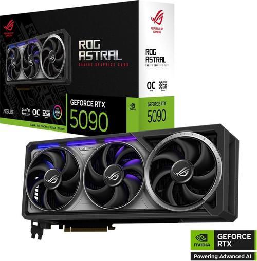 Rog Astral Geforce Rtx5090 32Gb Gddr7 512Bit Oc Dlss4 Ekran Kartı