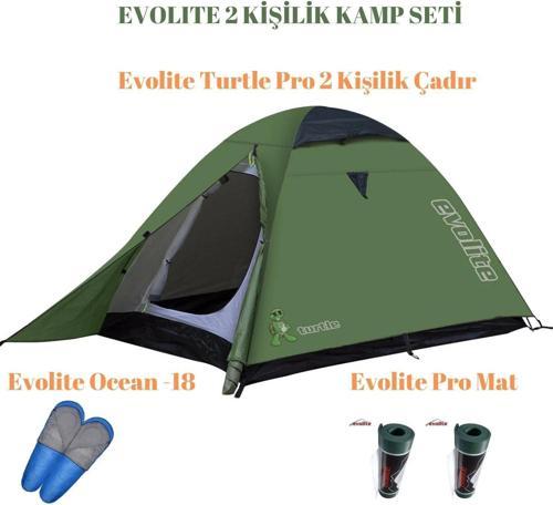 ÇADIR,TULUM, MAT İKİ KİŞİLİK KAMP SETİ