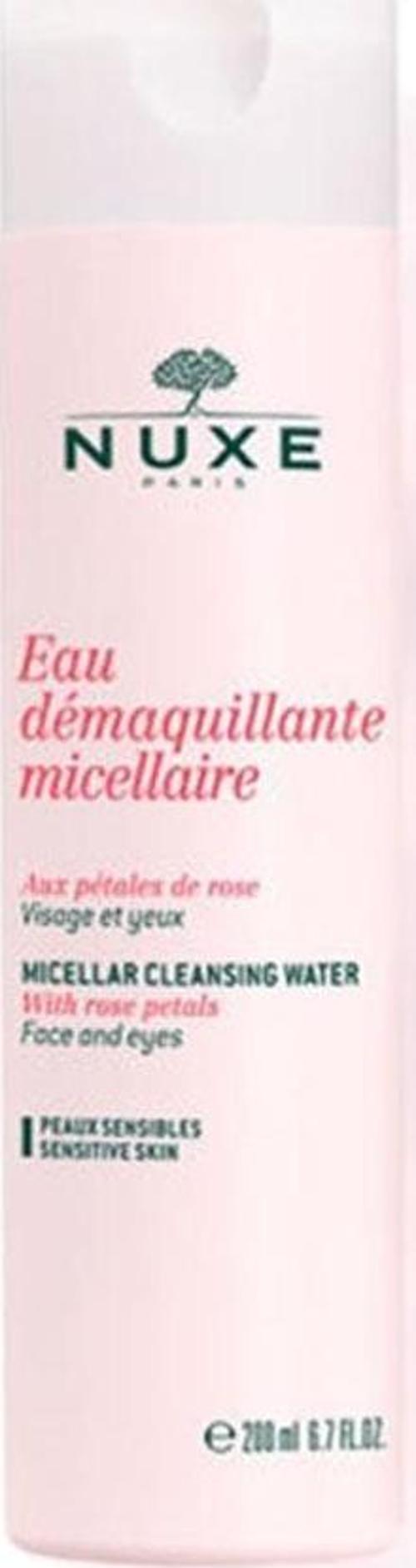 Eau Démaquillante Micellaire aux Pétales de Rose 200 Ml