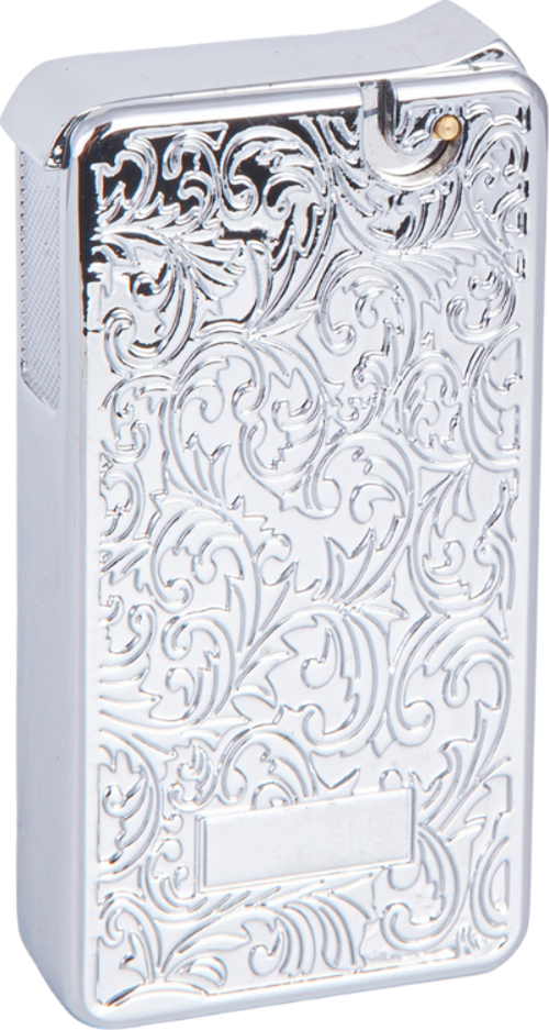 Soft Flame Gümüş Desenli Metal Çakmak