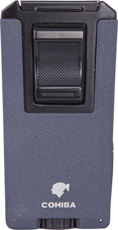 Çift Torch Pürmüz Grafit-Siyah Metal Puro Çakmağı