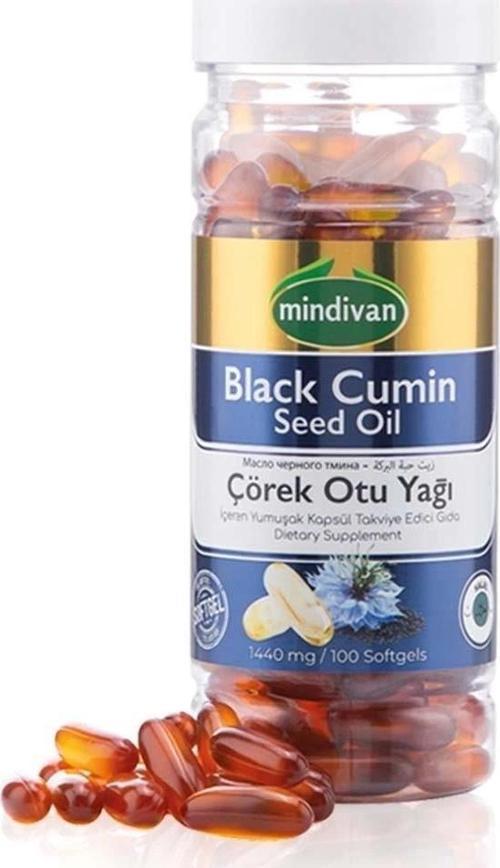 Çörekotu Yağı SoftJel 1000 Mg 100 Kapsül