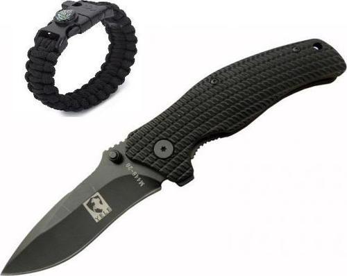 İsme Özel Siyah Çakı Yele M446-20 CM