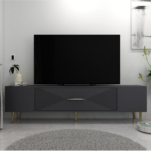Dekol1Dd Tv Sehpasi Antrasi̇T-Altin