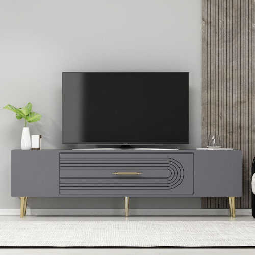 Dekol3Dd Tv Sehpasi Antrasi̇T-Altin