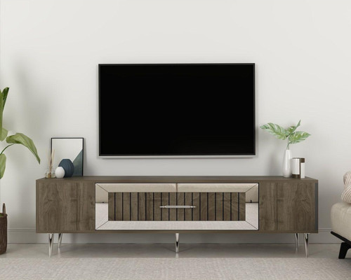 Dekolp3Dd Tv Sehpasi Cevi̇Z-Gümüş