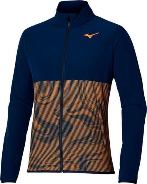 Charge Printed Jacket Erkek Yağmurluk Lacivert
