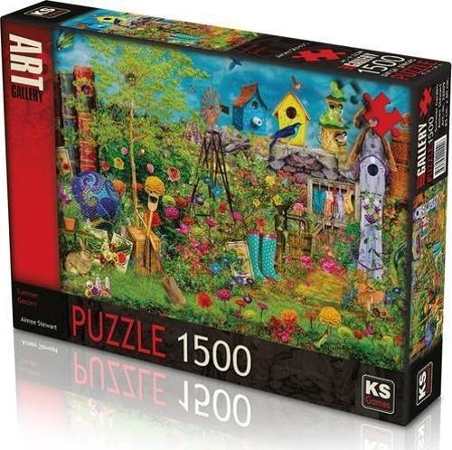 1500 Parça Puzzle Summer Garden Lisanslı Ürün